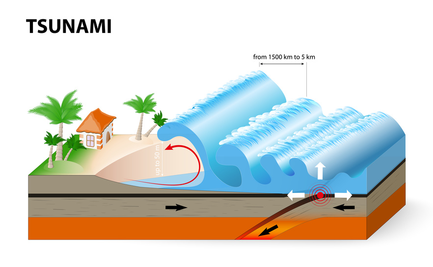 Welt der Physik: Tsunamis - die Gefahr durch Seebeben