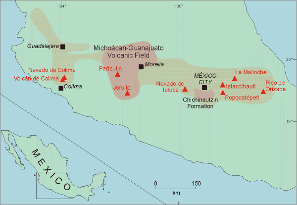 Vulkanguertel Mexiko