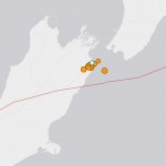 Erdbeben bei Wellington. © USGS