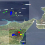Beben der letzten 4 Wochen am Ätna. © INGV