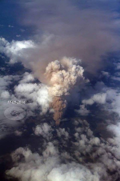 Aktuelle Bromoeruption. ©Hendra Gunawan 