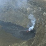 Neuer Förderschlot am Nyiragongo. © OVG