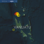 Seebeben vor Vanuatu. &ESMC