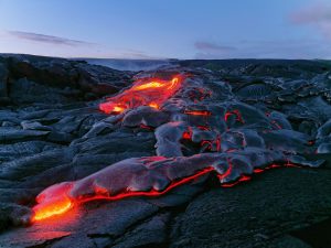 Pahoehoe-Lava