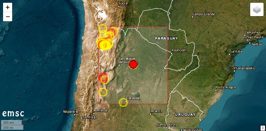 Terremoto Noticias 25/01/23: Argentina – Volcanoes Net News Blog
