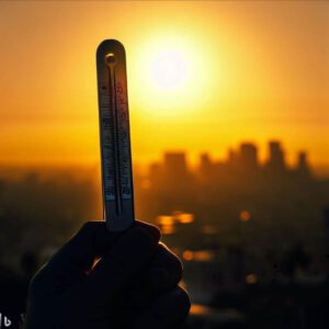 Thermometer und der Klimawandel