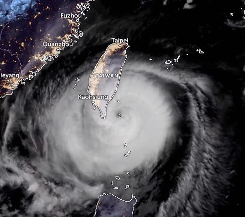 Taifun Koinu verwüstet Taiwan Vulkane Net Newsblog