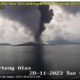 Anak Krakatau mit Aktivitätssteigerung am 28.11.23
