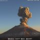 Popocatepetl eruptierte am 21.02.24 erneut