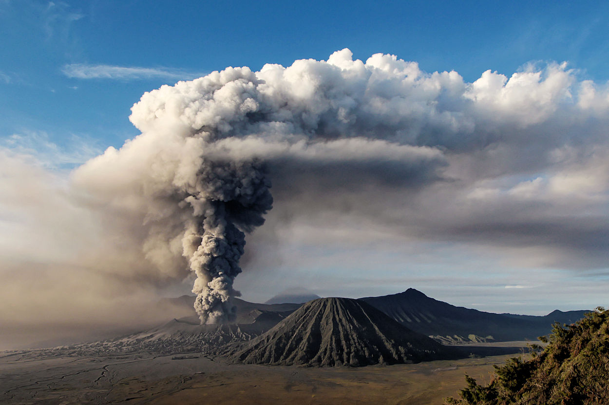 Vulkan Bromo auf Java Bromo