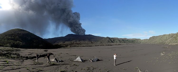 panorama dukono