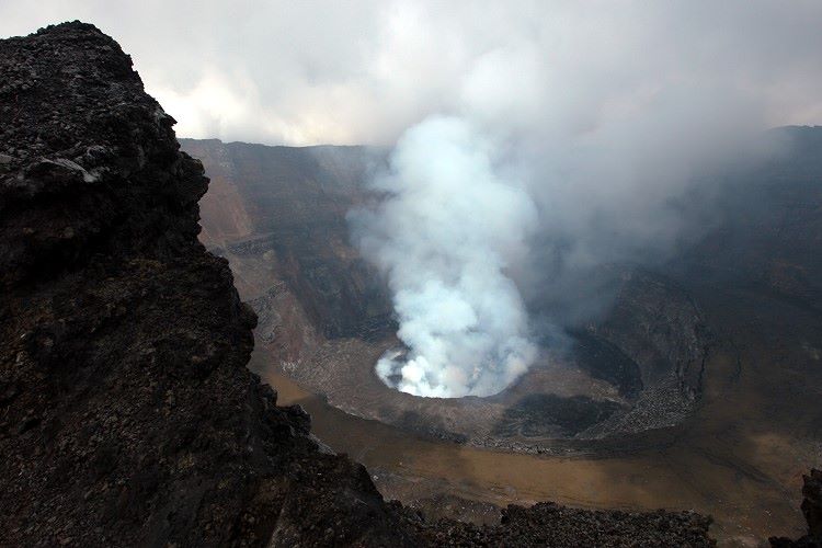 Krater Nyiragongoi