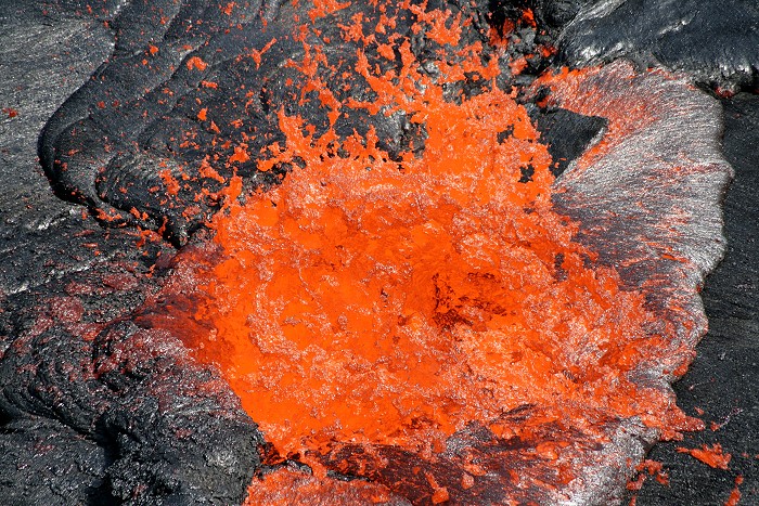 Lavafontäne Erta-Alé