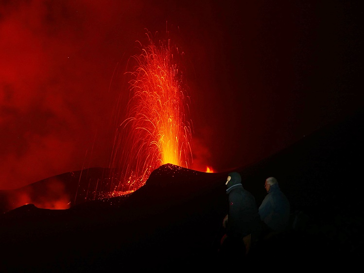 Location of Fogo volcano, identified as Agua de Pau volcano (Moore