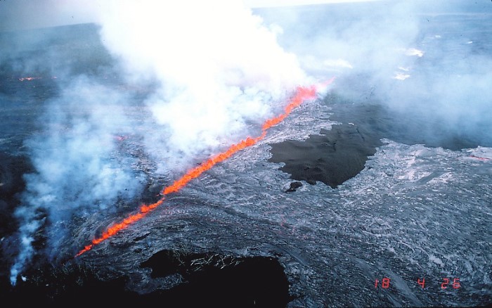 Spalteneruption am Kilauea