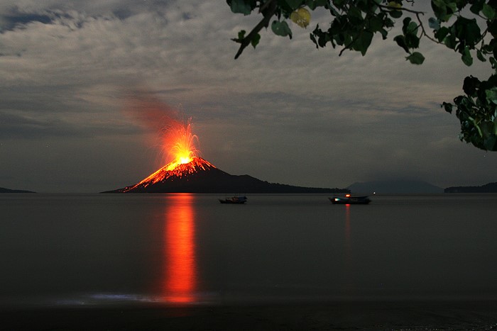 Krakatau von Rakata