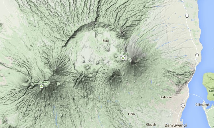 Das Ijen-Plateau